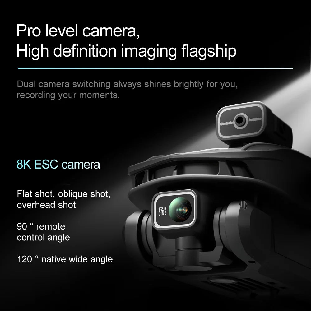 Drone 8K V168 Pro MAX – Prestazioni Professionali, Schermo LCD e Trasmissione 5G