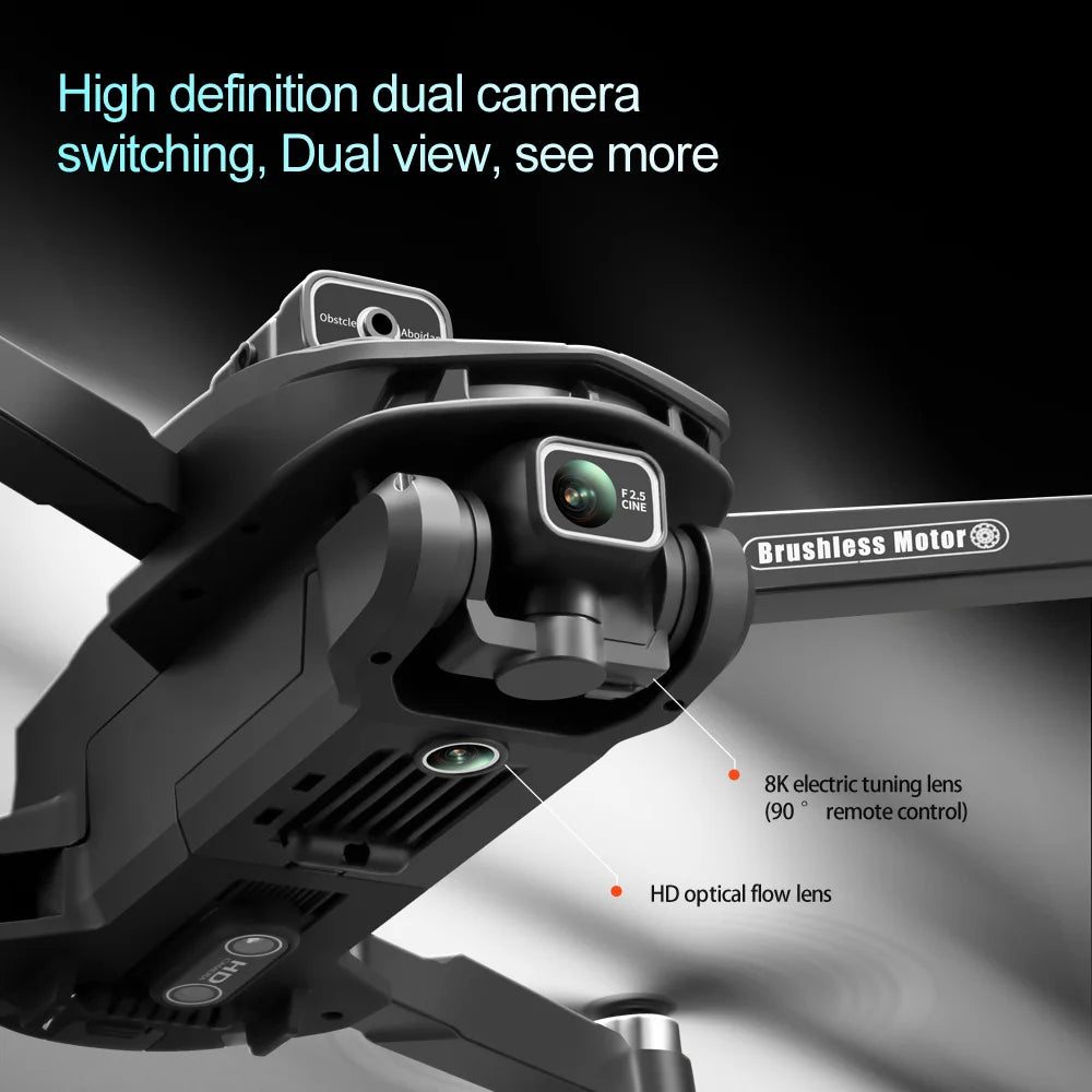 Drone 8K V168 Pro MAX – Prestazioni Professionali, Schermo LCD e Trasmissione 5G