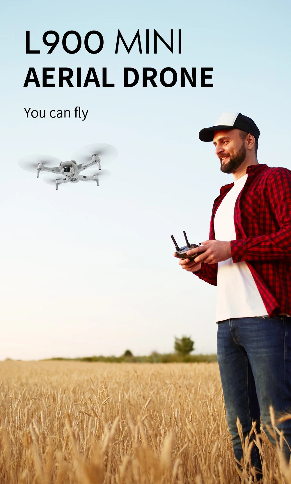 Drone L900 Pro 4K 5G GPS Dual Camera, Brushless Motor, Foldable Quadcopter, 1.2KM Range