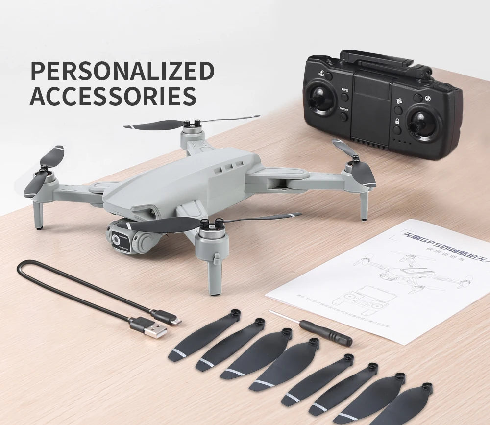Drone L900 Pro 4K 5G GPS Dual Camera, Brushless Motor, Foldable Quadcopter, 1.2KM Range