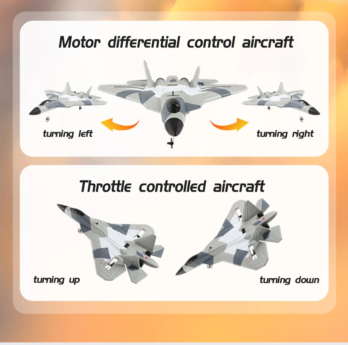 Aereo Telecomandato FX620 – Replica SU-57, Facile da Pilotare