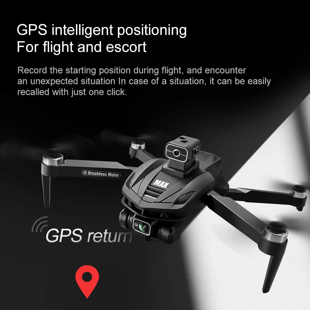 Drone 8K V168 Pro MAX – Prestazioni Professionali, Schermo LCD e Trasmissione 5G