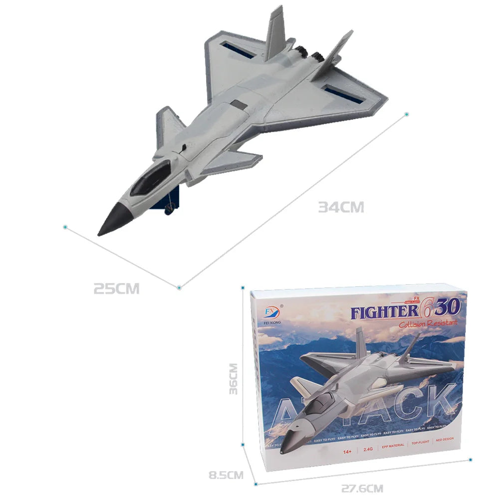 Aereo Telecomandato FX620 – Replica SU-57, Facile da Pilotare