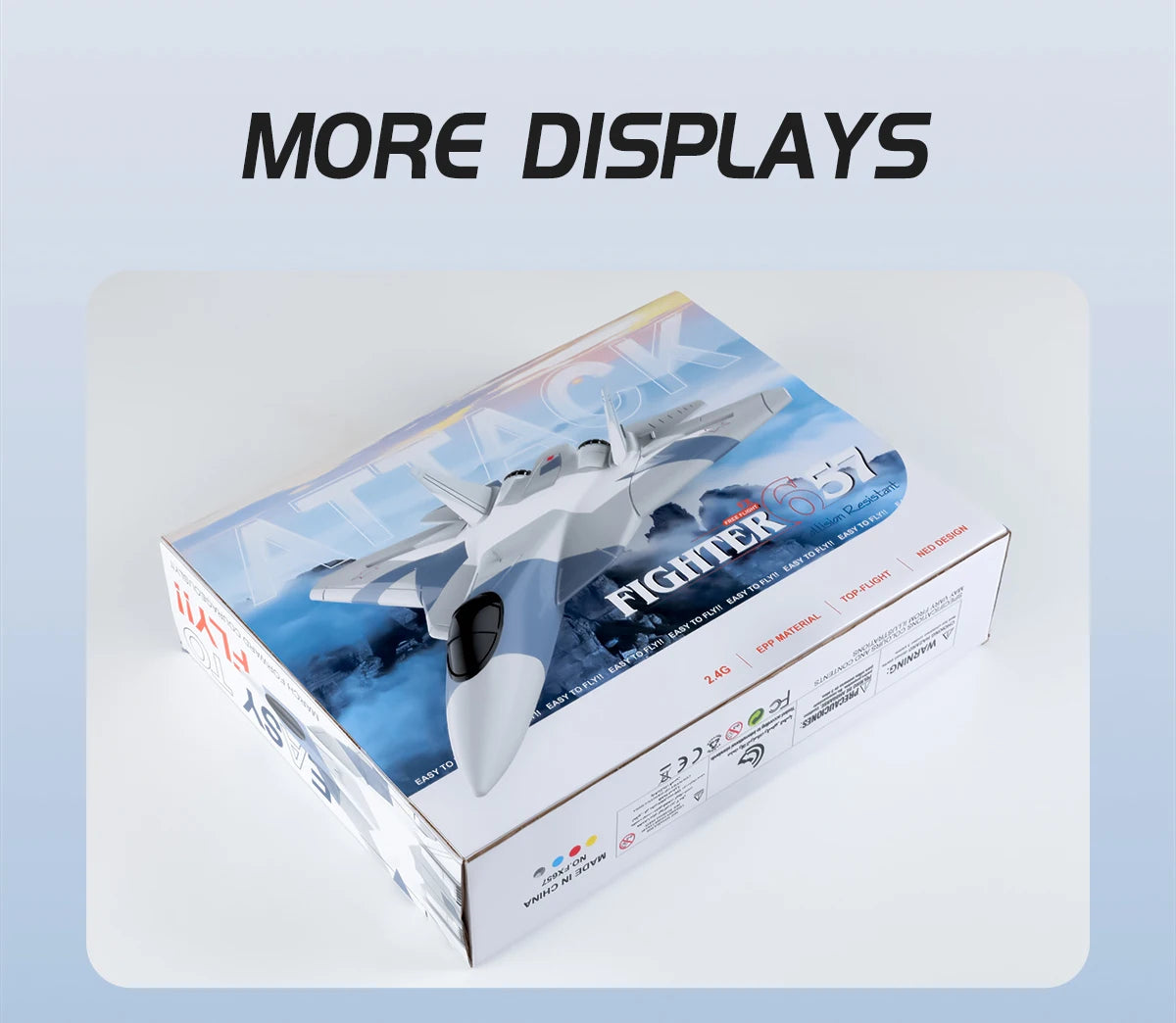 Aereo Telecomandato FX620 – Replica SU-57, Facile da Pilotare
