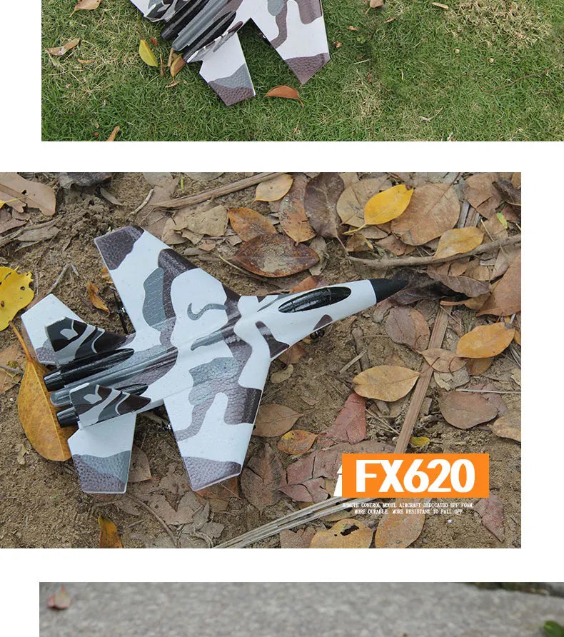 Aereo Telecomandato FX620 – Replica SU-57, Facile da Pilotare