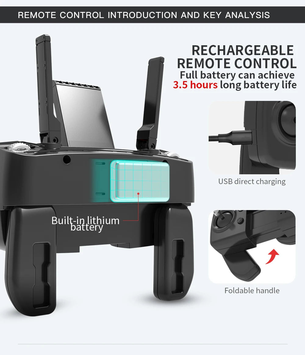 Drone L900 Pro 4K 5G GPS Dual Camera, Brushless Motor, Foldable Quadcopter, 1.2KM Range