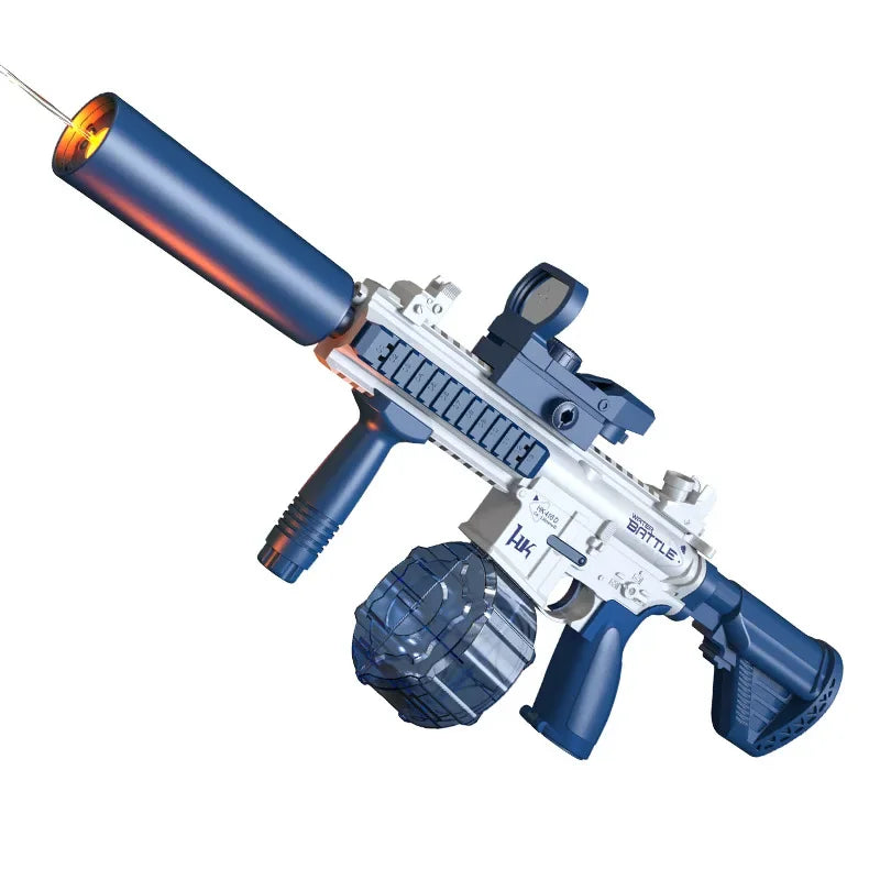 Electric M416 Water Gun – Automatic Light-Up Blaster for Kids & Adults – Pool & Beach Toy