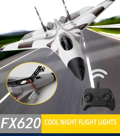 Aereo Telecomandato FX620 – Replica SU-57, Facile da Pilotare