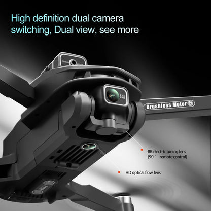 Drone 8K V168 Pro MAX – Prestazioni Professionali, Schermo LCD e Trasmissione 5G