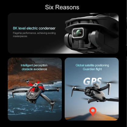 Drone 8K V168 Pro MAX – Prestazioni Professionali, Schermo LCD e Trasmissione 5G