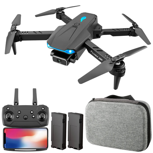 S89 Mini RC Drone 4K with Dual Camera, Wifi FPV, Folding Quadcopter, Gravity Sensor Control, Toy for Adults & Kids